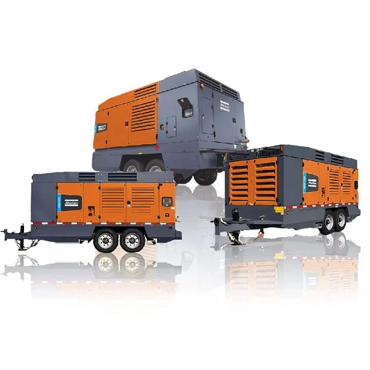 ATLAS COPCO Suuri korkeapaineinen dieselruuvin ilmakompressori myytävänä XRVS1100 XATS1200 XAVS1000 V900 XRHS888 XRS 1230-30 XRVS1350 XRHS1500