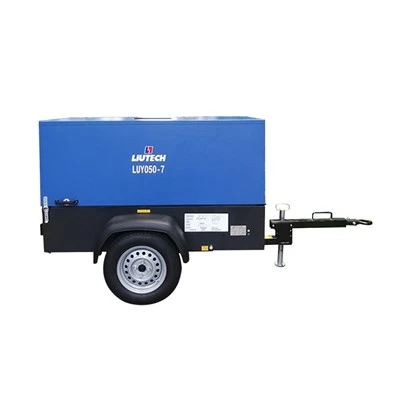 050-7 Liutech Air Compressor175 Psi Diesel 7 Bar Air Compressor Machine